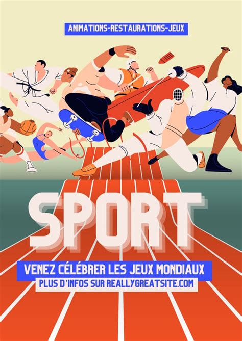 Collection d'images sportives sur Canva