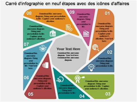 Infographie comparant différents styles d'arrière-plans animés pour le texte