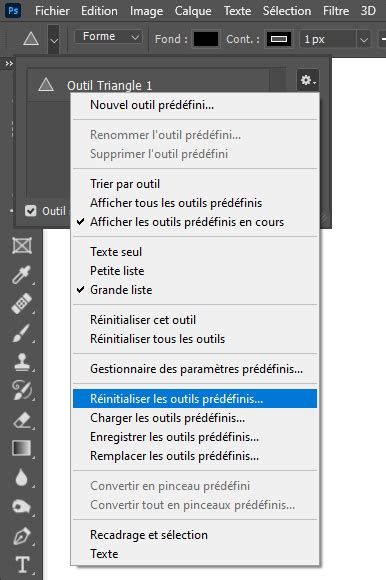 Schéma illustrant la sélection de l'outil Texte et les options de police dans le panneau de contrôle d'InDesign