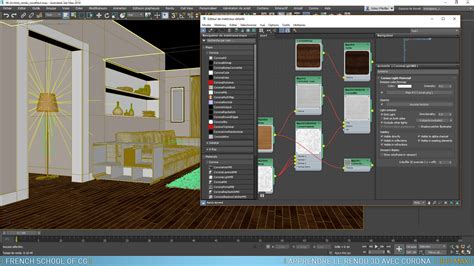Interface de configuration du rendu dans 3ds Max