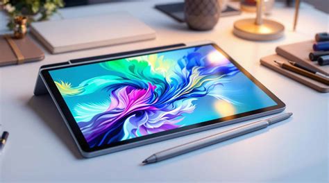 Illustration d'une tablette graphique et d'un stylet pour la sculpture 3D.