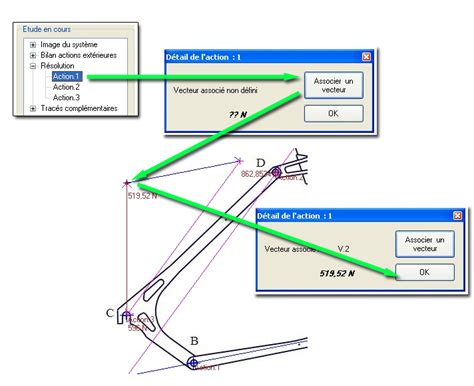 Comparaison de tracés de ligne avec une pression variable du stylet, montrant l'impact sur l'épaisseur.