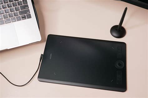 Illustration des ExpressKeys sur une tablette Wacom Intuos