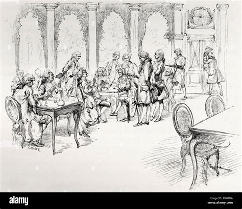 Gravure anonyme de la fin du 17e siècle représentant l'aspect d'une Montjoie hexagonale avec des statues de rois.