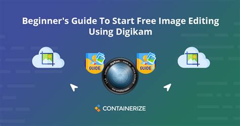 Exemple d'interface d'édition d'image dans digiKam avec divers outils