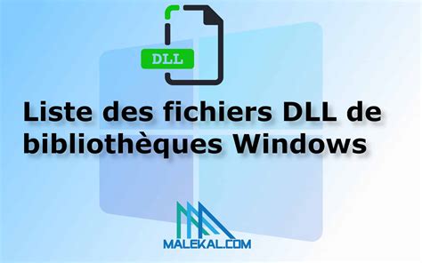 Schéma expliquant le rôle des fichiers DLL dans Windows