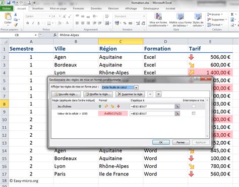 Infographie comparant l'application manuelle de la mise en forme et l'application via les feuilles de style, mettant en évidence le gain de temps.
