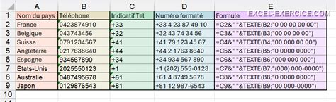 Exemple d'application d'un style GREP pour formater des numéros de téléphone dans InDesign