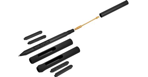 Diagramme illustrant les différentes options de personnalisation du Wacom Pro Pen 3 (poids, grip, boutons)