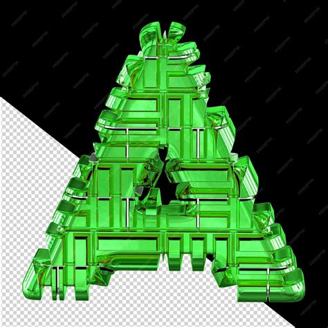 Illustration montrant une lettre transformée en objet vectoriel et modifiée