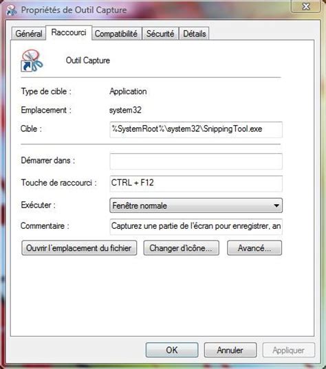 Capture d'écran montrant les propriétés d'un raccourci Photoshop avec l'onglet Compatibilité sélectionné, soulignant l'option