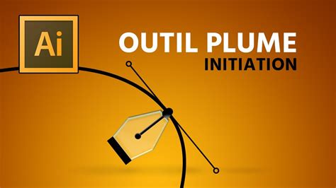 Schéma illustrant la manipulation de l'outil Plume avec la touche Alt pour convertir une droite en courbe dans Adobe Illustrator.