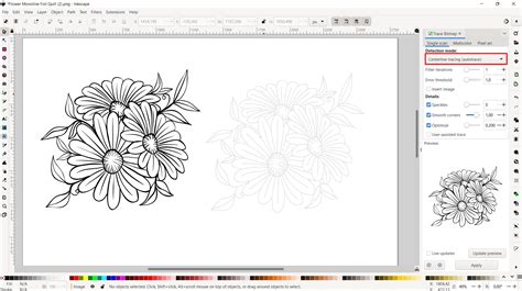 Exemple de résultat obtenu avec l'extension 