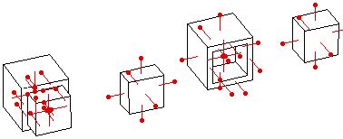 Exemple d'opérations booléennes (Union, Différence) dans Inkscape