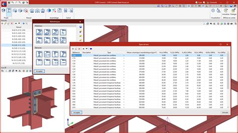 Illustration de l'interface de la bibliothèque de matériaux V-Ray avec différentes catégories.