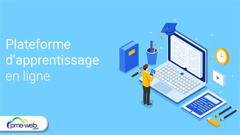 Interface de la plateforme d'apprentissage en ligne