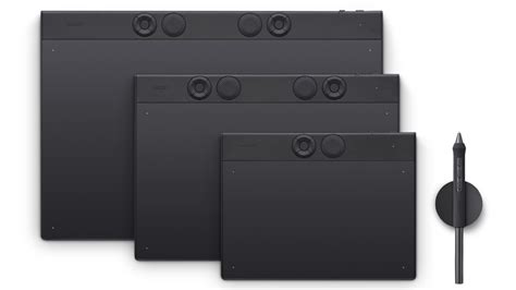 Comparaison visuelle des gammes Wacom Intuos et Wacom Intuos Pro