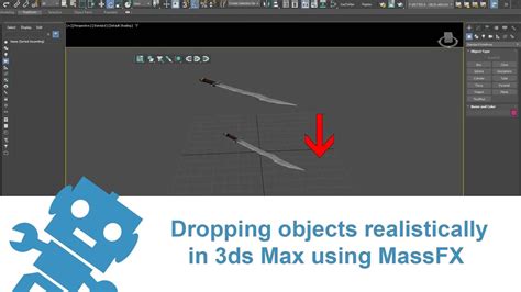 Exemple de fractured object dans 3ds Max avec MassFX