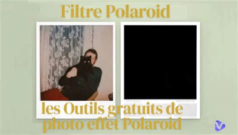 Collection de photos modernes avec un effet Polaroid