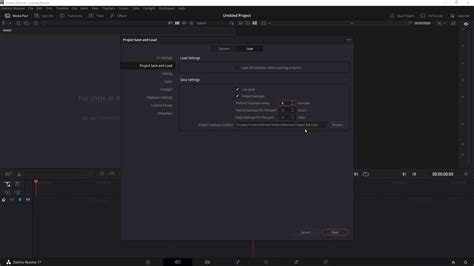 Structure de dossiers typique pour les préférences de DaVinci Resolve