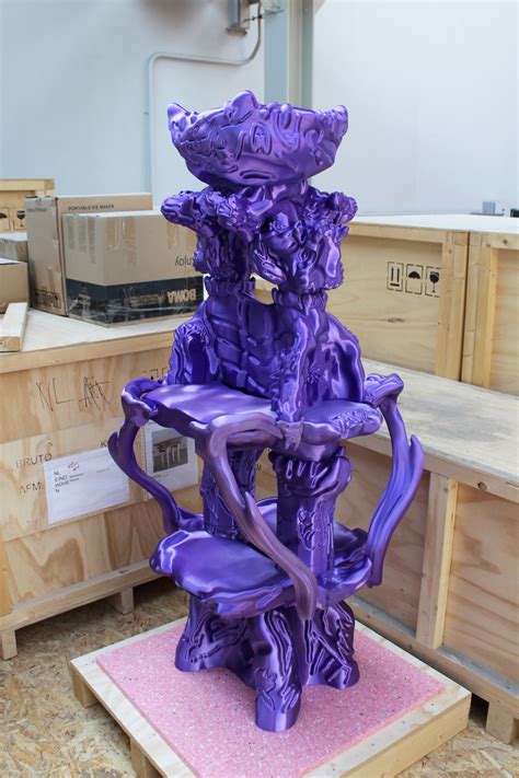 Photographie d'une sculpture imprimée en 3D, issue de la numérisation d'une sculpture physique.