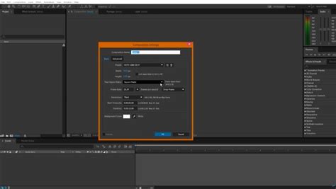 Schéma montrant l'emplacement du chronomètre et l'ajout de l'expression wiggle au calque de texte dans After Effects.