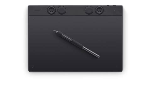 Gros plan sur les touches ExpressKeys configurables de la Wacom Intuos Pro Medium