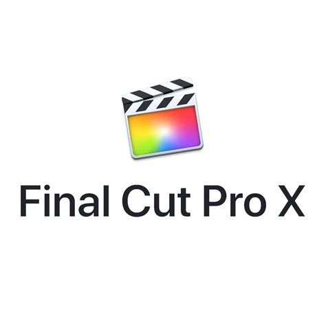 Illustration du logo Final Cut Pro et de l'App Store sur un écran de Mac
