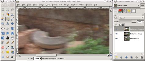 Schéma des différentes options de filtres de flou dans GIMP