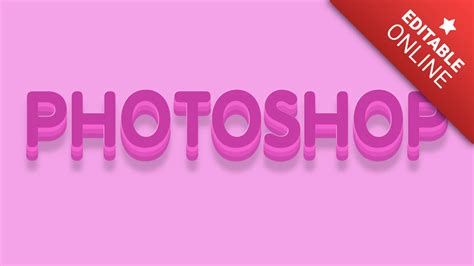 Illustration montrant la variété des effets de texte possibles dans Photoshop