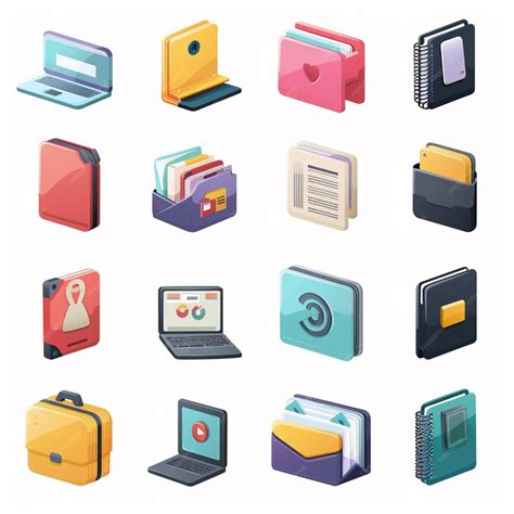 Collection d'icônes représentant différents types de plugins Photoshop : filtres, 3D, CSS, etc.