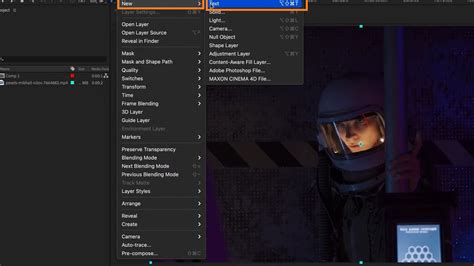 Exemple d'utilisation de l'outil texte dans After Effects