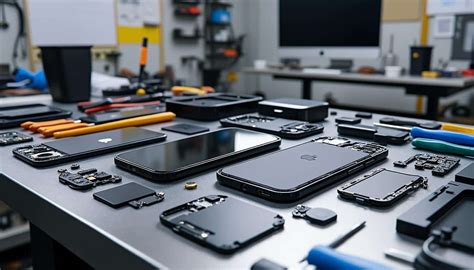 Schéma de l'iPhone 11 Pro Max avec mise en avant des composants de l'appareil photo