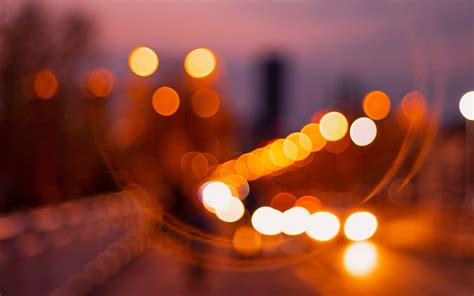 Exemple d'un effet bokeh créé dans Photoshop