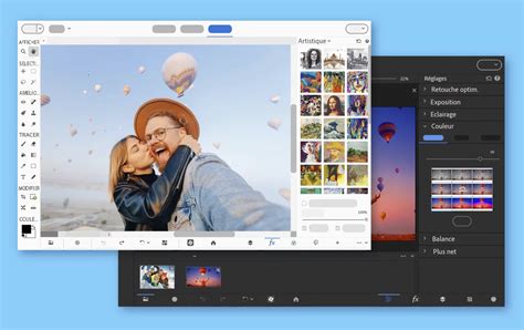 Interface de l'Organiseur de Photoshop Elements montrant les options de sauvegarde et de restauration.