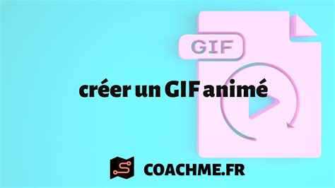 Schéma illustrant la succession d'images pour créer un GIF animé