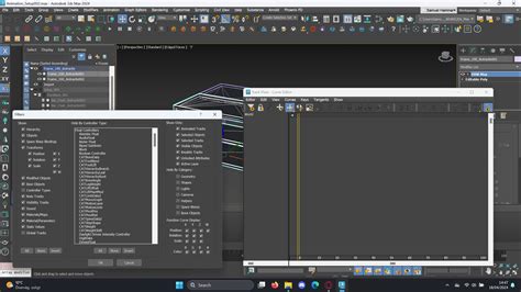 Comparaison visuelle du Curve Editor et du Dope Sheet dans 3ds Max