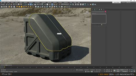 Capture d'écran de l'éditeur de matériaux de 3ds Max montrant les paramètres de base d'un matériau plastique.