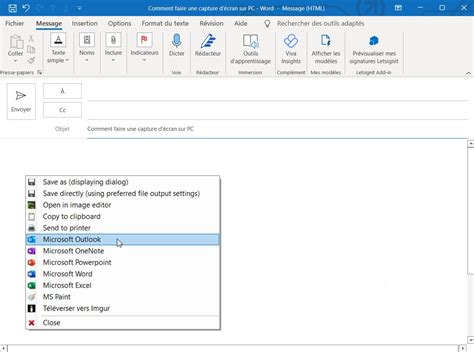 Capture d'écran de l'interface Web de Marq montrant un modèle de brochure