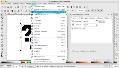 Capture d'écran de la fenêtre 