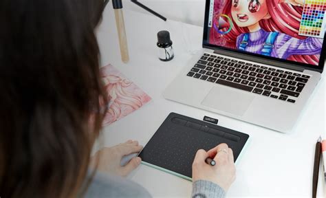 schéma montrant les connexions possibles d'une tablette Wacom à un ordinateur