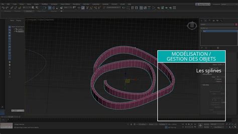 Interface de Particle Flow dans 3ds Max avec mise en évidence des options de sélection et d'enregistrement