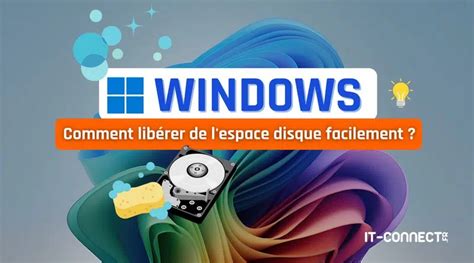 Infographie expliquant les étapes pour libérer de l'espace disque et optimiser la mémoire vive dans Photoshop.