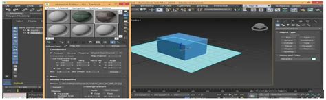 Interface du navigateur de matériaux/cartes dans 3ds Max