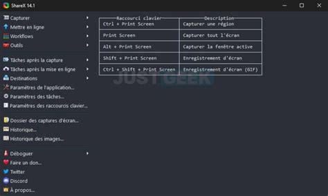 Capture d'écran de l'interface de darktable montrant l'historique des modules et l'option 