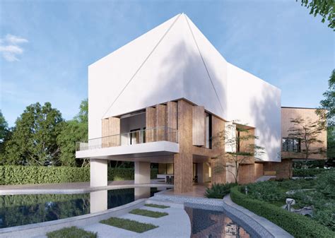 Exemple d'une scène 3D avec différentes passes de rendu V-Ray (couleur, profondeur, normales)