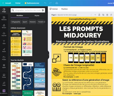 Infographie illustrant le programme 