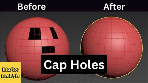 Schéma illustrant l'application séquentielle des modificateurs Slice, Shell et Cap Holes dans 3ds Max