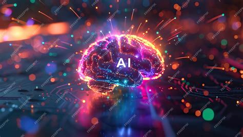 Illustration conceptuelle de l'IA analysant une image dans Photoshop