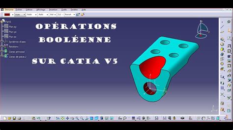 Schéma illustrant le principe d'une opération booléenne pour découper un objet avec un autre dans 3ds Max.
